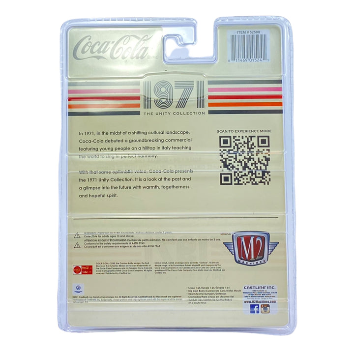 M2 Machines: Coca-Cola 1953 VW Beetle Deluxe European Model - Release UNTY01/25-15