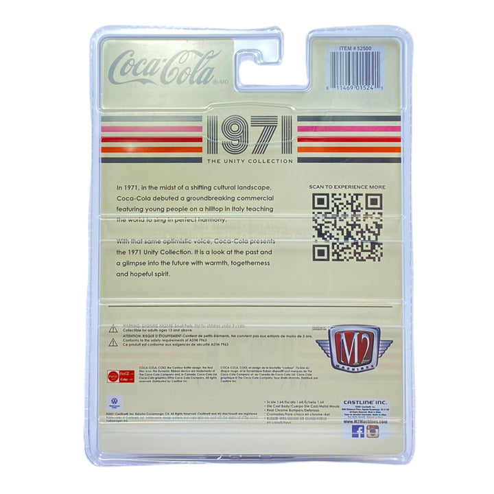 M2 Machines: Coca-Cola 1958 VW Microbus 15 Window - Release UNTY01/21-13