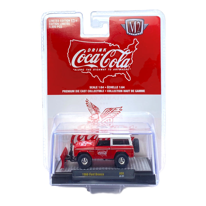 M2 Machines: Coca-Cola 1966 Ford Bronco - Release A-08