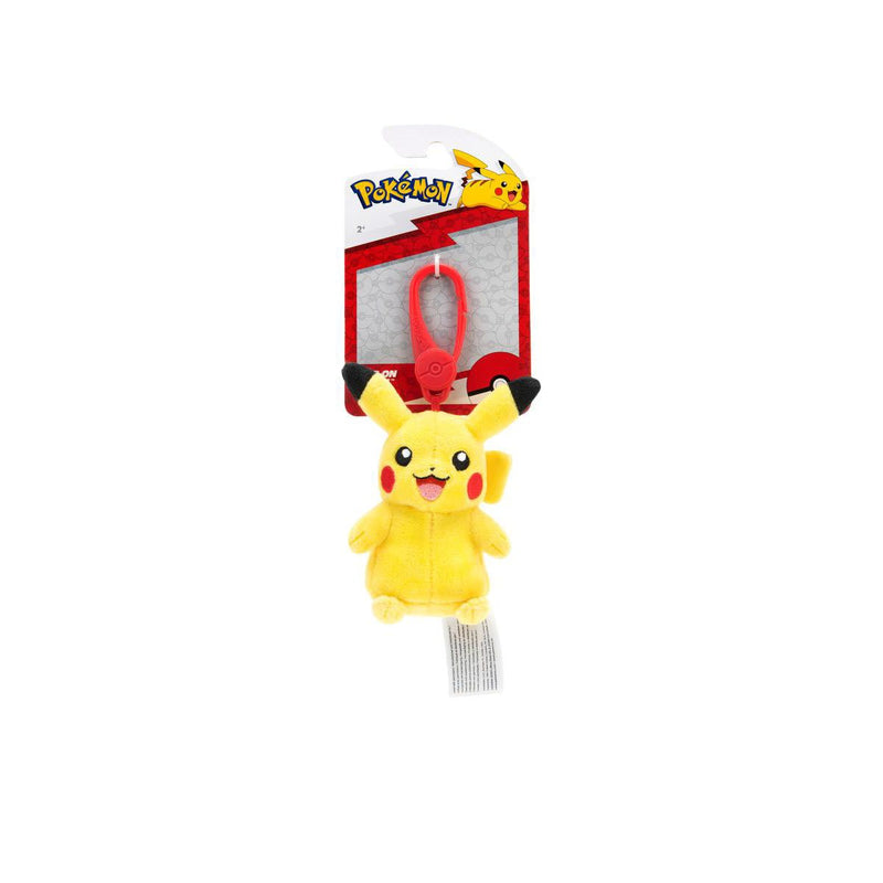 Pokemon 3.5" Clip-On Plush: Pikachu