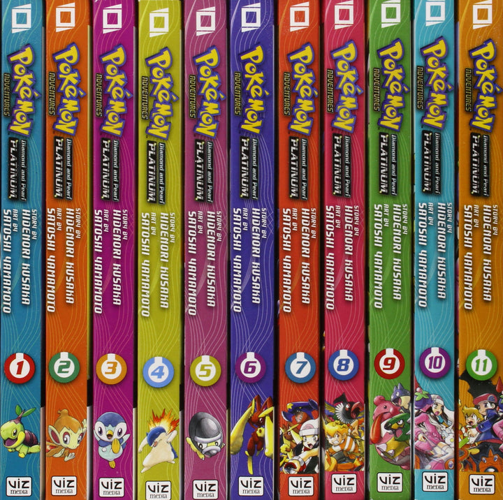 Pokemon Adventures: Diamond &amp; Pearl Graphic Novel Platinum Box Set