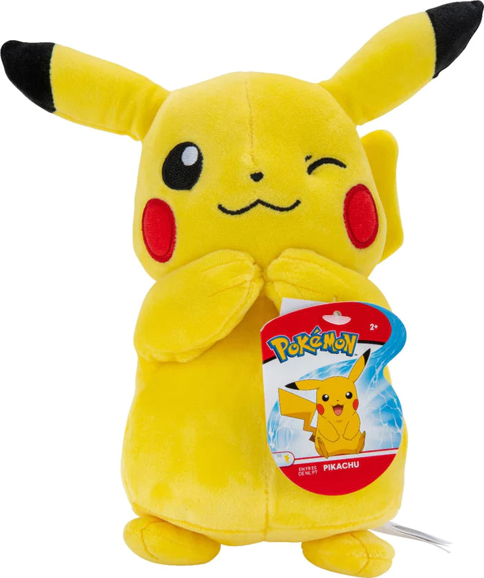 Pokemon Licensed Plush: 8" Pikachu Winking