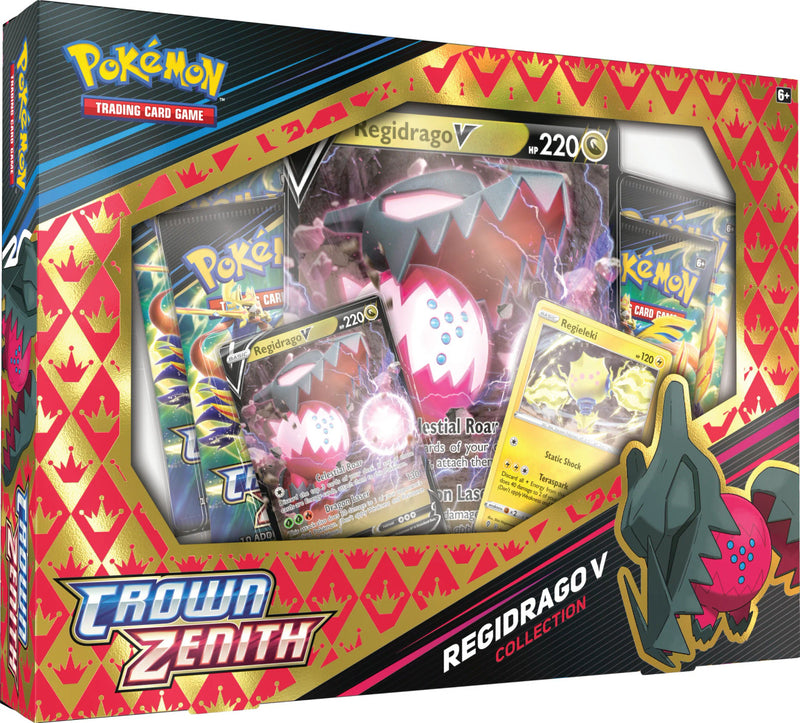 Pokemon TCG: Crown Zenith Collection - Regieleki V or Regidrago V