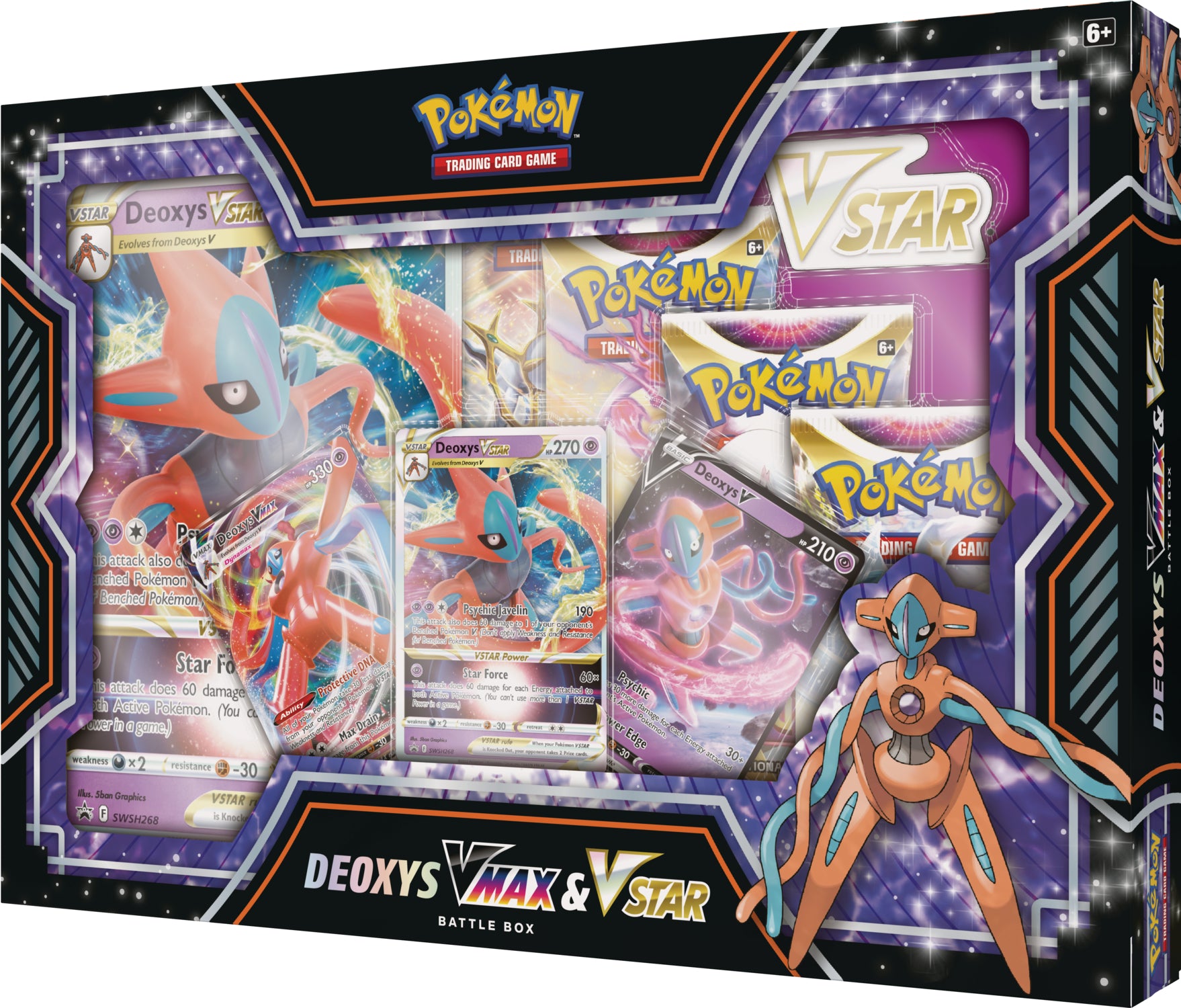Pokemon TCG: Deoxys/Zeraora VMAX & VSTAR Battle Box Pokemon TCG: Deoxys/Zeraora VMAX & VSTAR Battle Box