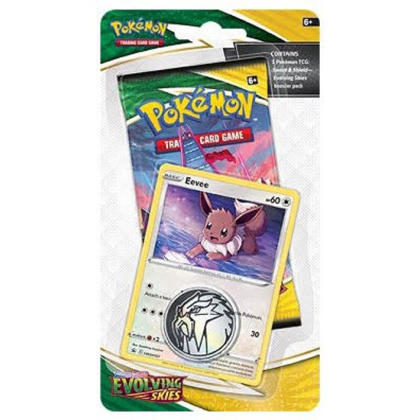 Pokemon TCG - Evolving Skies Checklane Blister