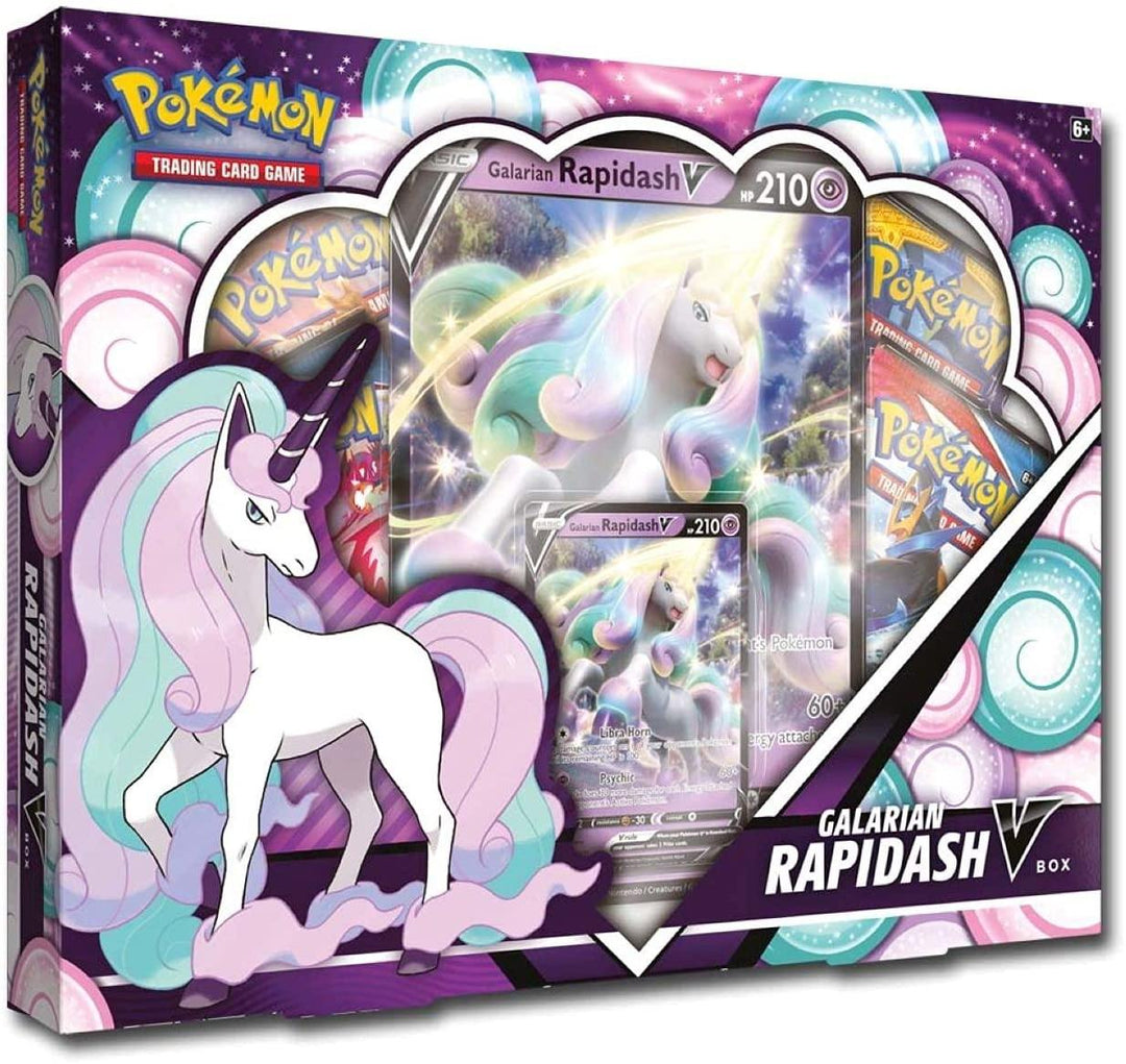 Pokemon TCG Collection Box - Galarian Rapidash V - The Hobby Hub