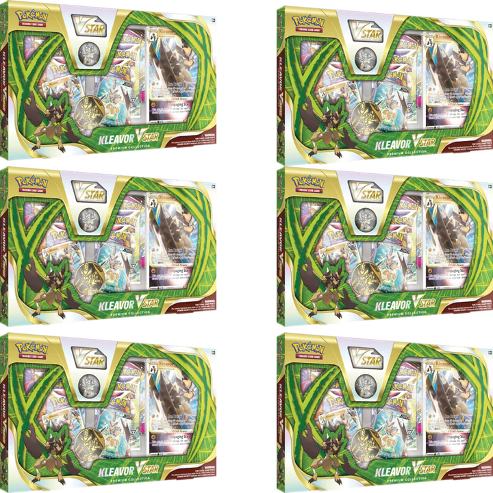 Pokemon TCG: Kleavor VSTAR Premium Collection Case (6)