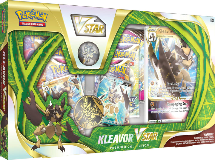 Pokemon TCG: Kleavor VSTAR Premium Collection Case (6)