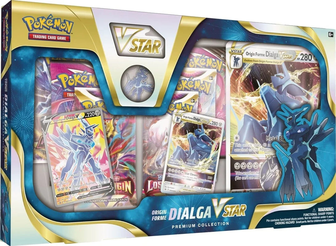 Pokemon TCG: Origin Forme Dialga VSTAR Origin Forme Palkia VSTAR Premium Collection