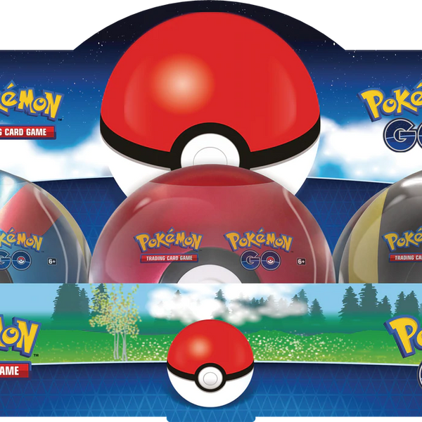 pokemon poke ball tin trading card game Pokemon TCG: Pokemon GO Poke Ball Tin