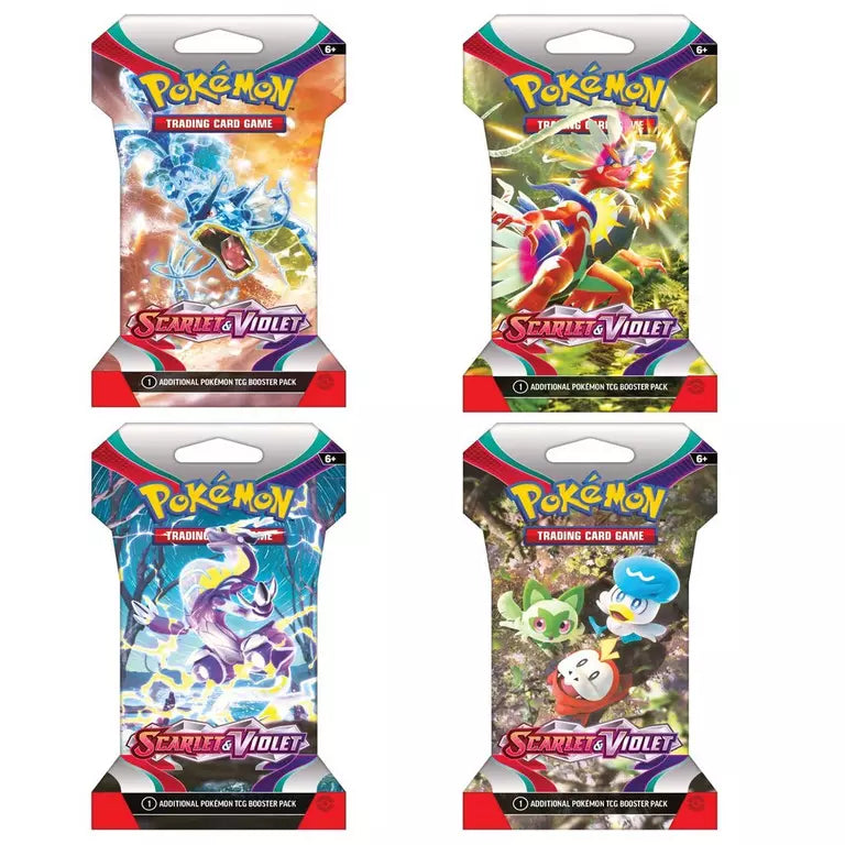 Pokemon TCG: Scarlet &amp; Violet Sleeved Booster Pack