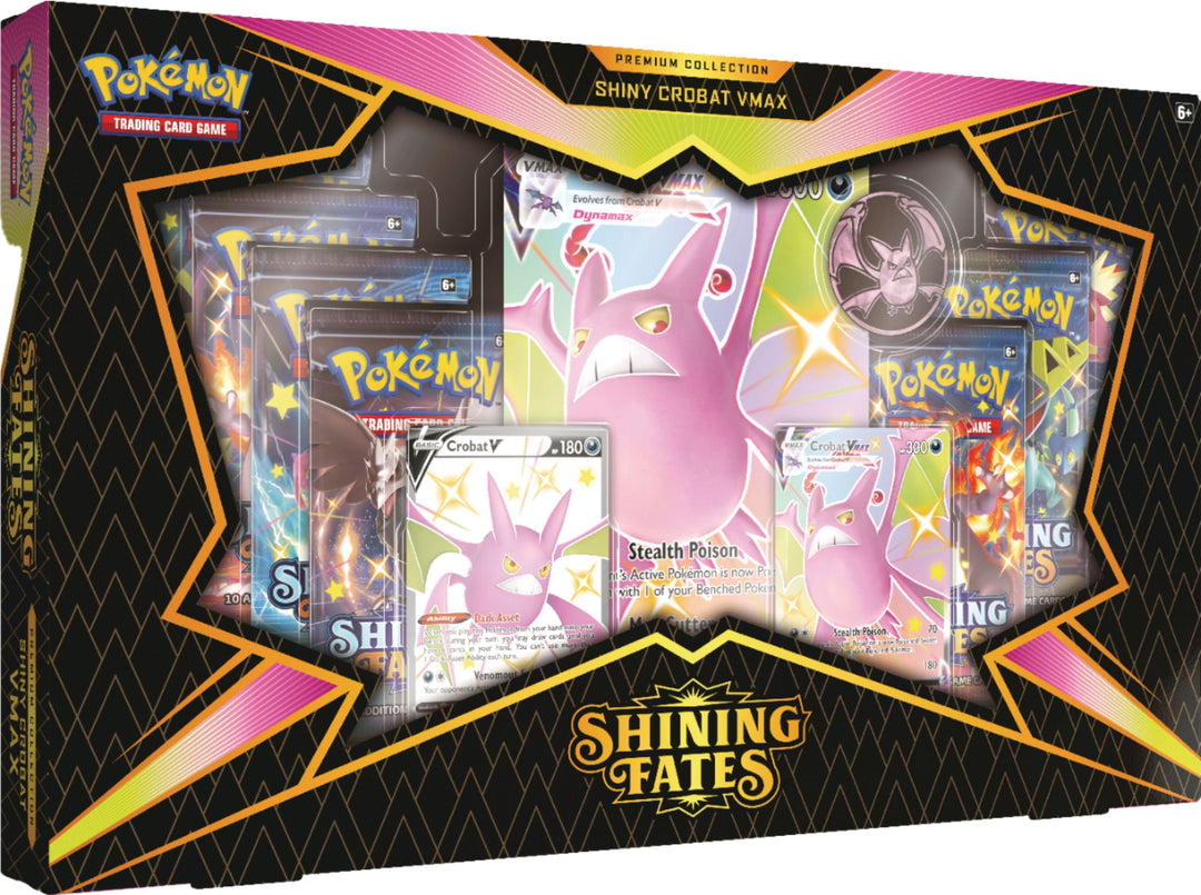 Pokemon TCG: Shining Fates Premium Collection - Crobat VMAX - The Hobby Hub