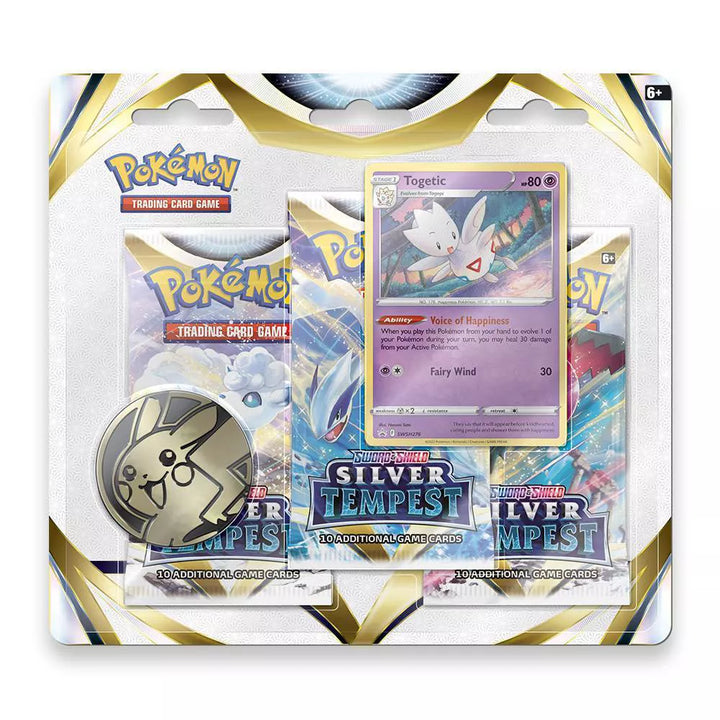 Pokemon TCG: Silver Tempest 3-Pack Blister
