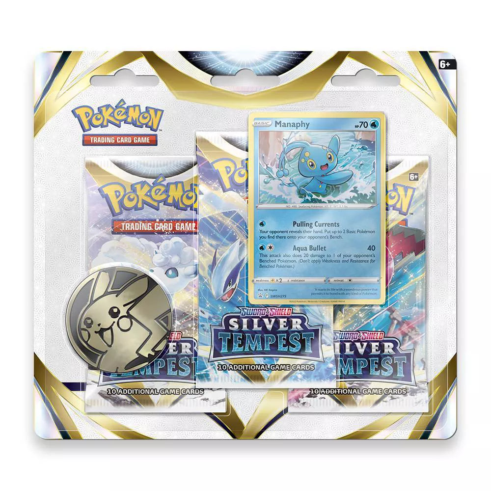 Pokemon TCG: Silver Tempest 3-Pack Blister