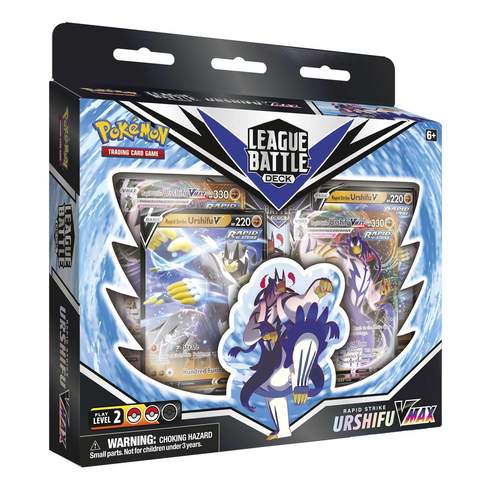 Pokemon TCG: Single Strike or Rapid Strike Urshifu VMAX League Battle Deck