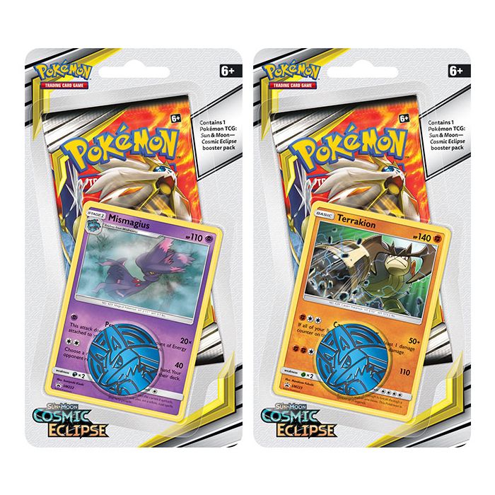 Pokemon TCG: Sun and Moon Cosmic Eclipse Checklane Blister