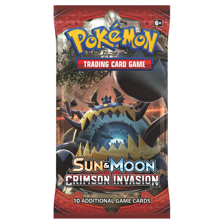 Pokemon TCG: Sun and Moon Crimson Invasion Booster Pack