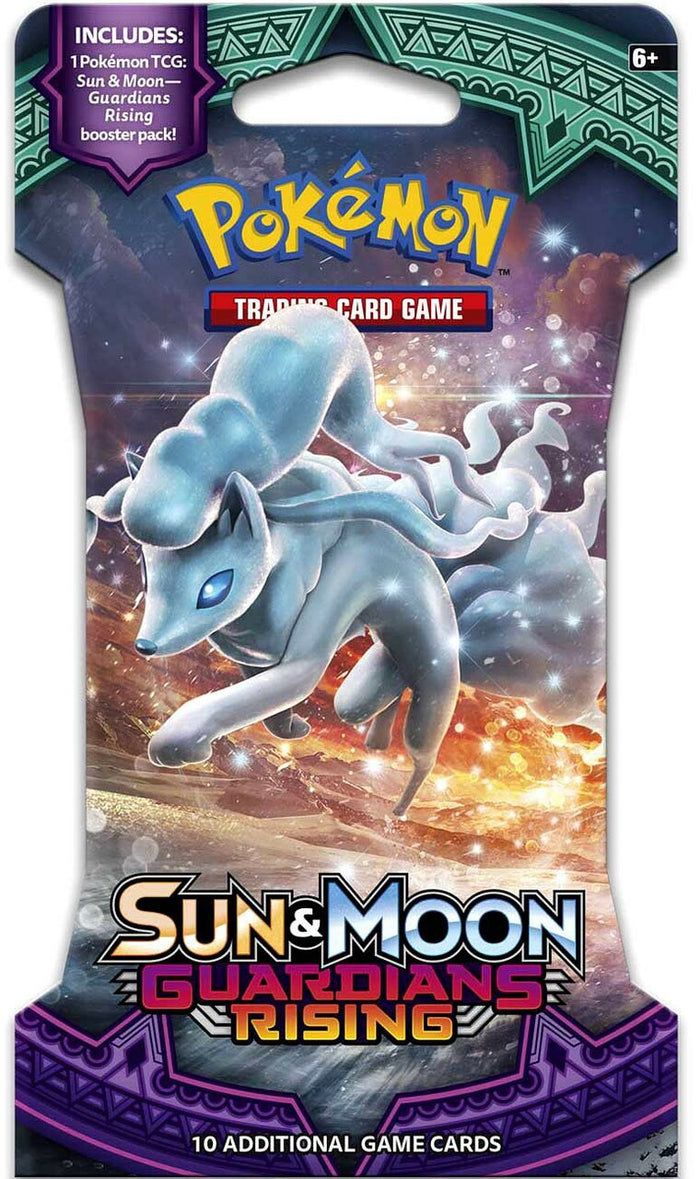 Pokemon TCG: Sun and Moon Guardians Rising Sleeved Booster Pack Pokemon TCG: Sun and Moon Guardians Rising Sleeved Booster Pack