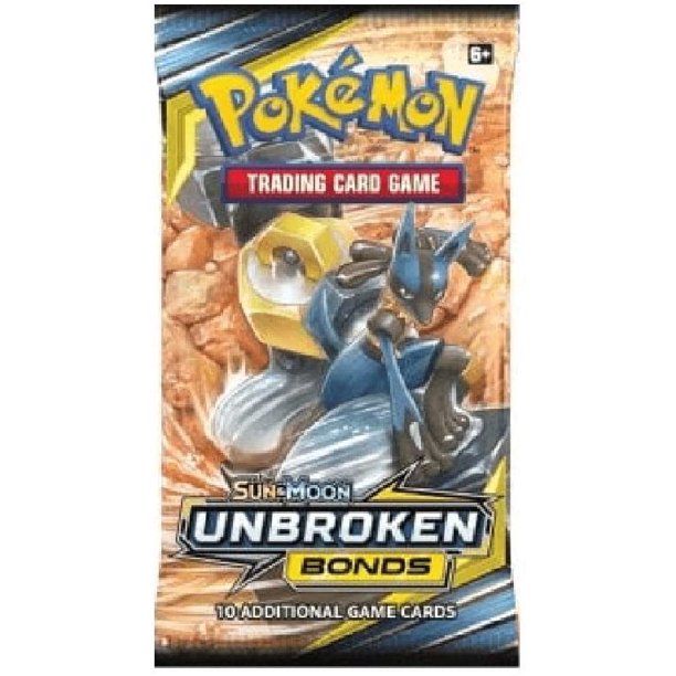 Pokemon TCG: Sun and Moon Unbroken Bonds Booster Pack