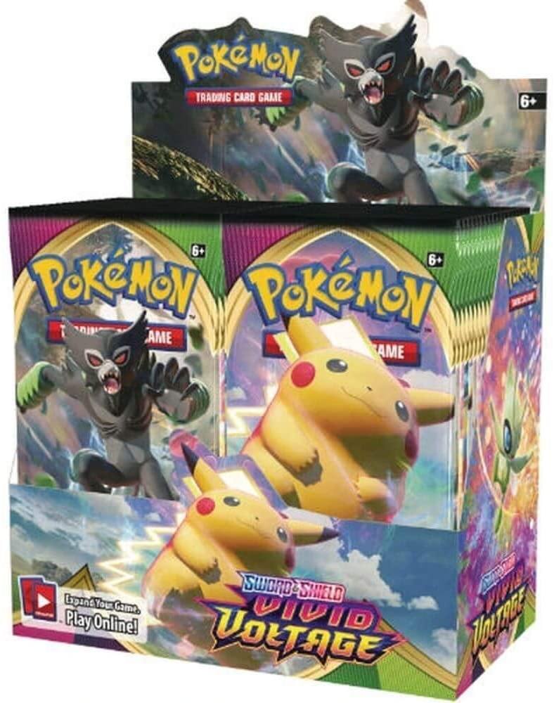 Pokemon TCG: Sword & Shield - Vivid Voltage Booster Box - The Hobby Hub