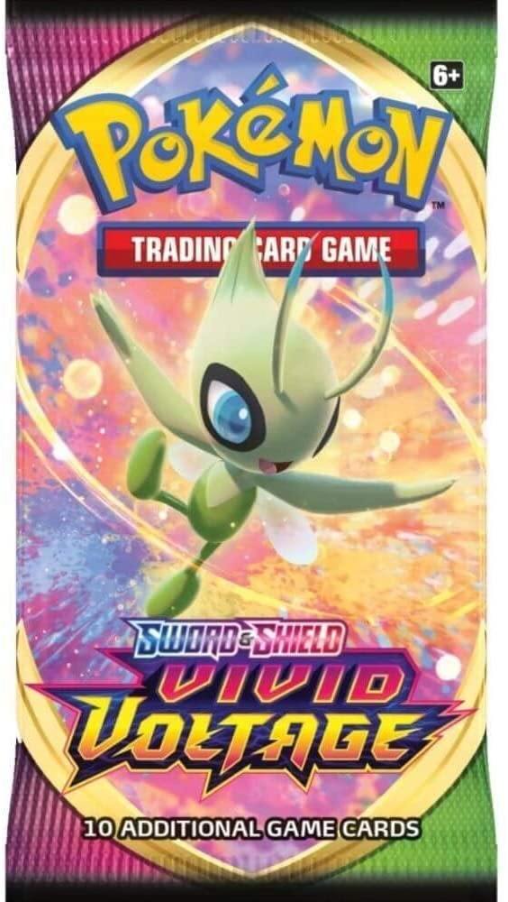 Pokemon TCG: Sword &amp; Shield - Vivid Voltage Booster Box - The Hobby Hub