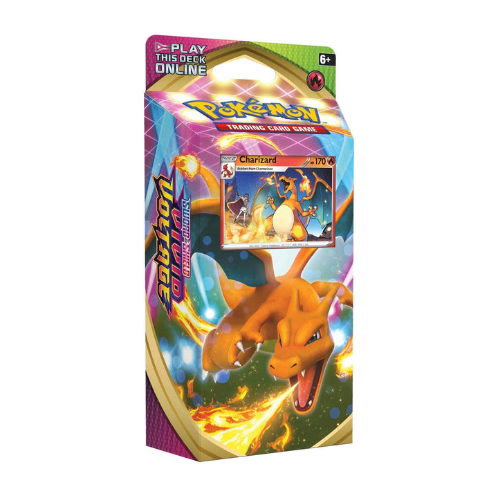 Pokemon TCG: Sword &amp; Shield - Vivid Voltage Charizard Theme Deck - The Hobby Hub