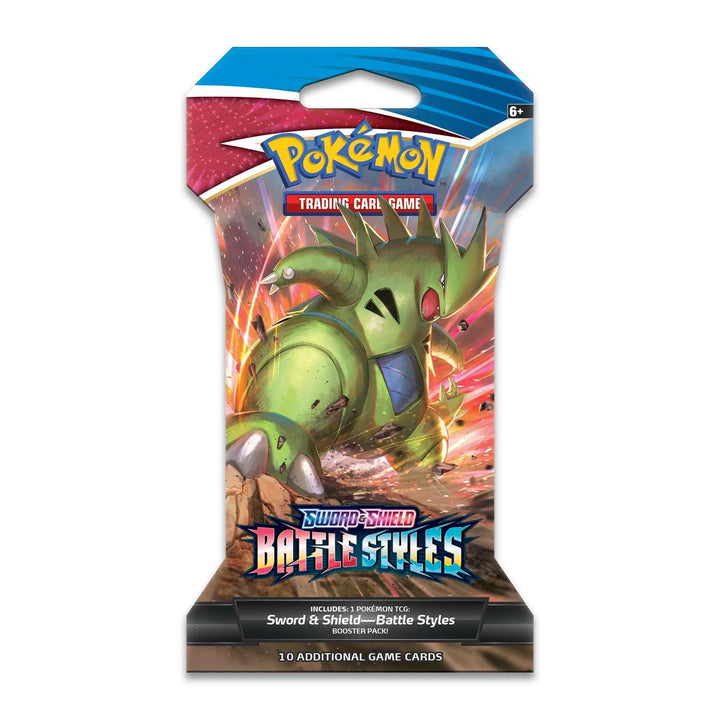 Pokemon TCG: Sword &amp; Shield Battle Styles Sleeved Booster - The Hobby Hub