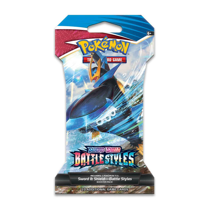 Pokemon TCG: Sword &amp; Shield Battle Styles Sleeved Booster - The Hobby Hub
