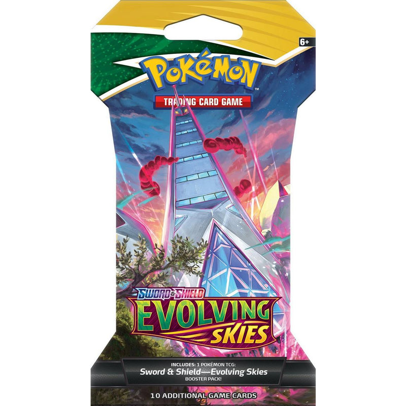 Pokemon TCG: Sword & Shield Evolving Skies Sleeved Booster Pack Pokemon TCG: Sword & Shield Evolving Skies Sleeved Booster Pack