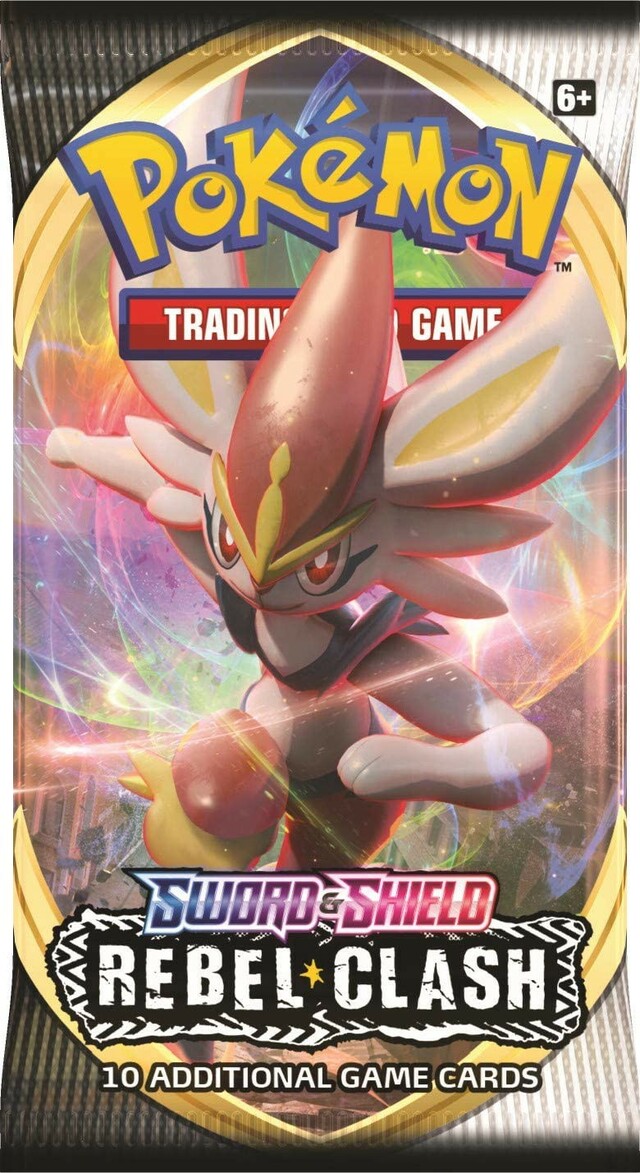 Pokemon TCG: Sword and Shield Rebel Clash Booster Pack