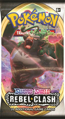 Pokemon TCG: Sword and Shield Rebel Clash Booster Pack