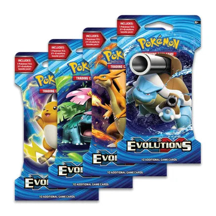 Pokemon TCG XY Evolutions Sleeved Booster Pack