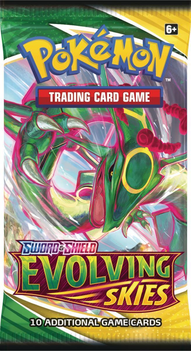 Pokemon TCG: Sword &amp; Shield Evolving Skies Booster Pack