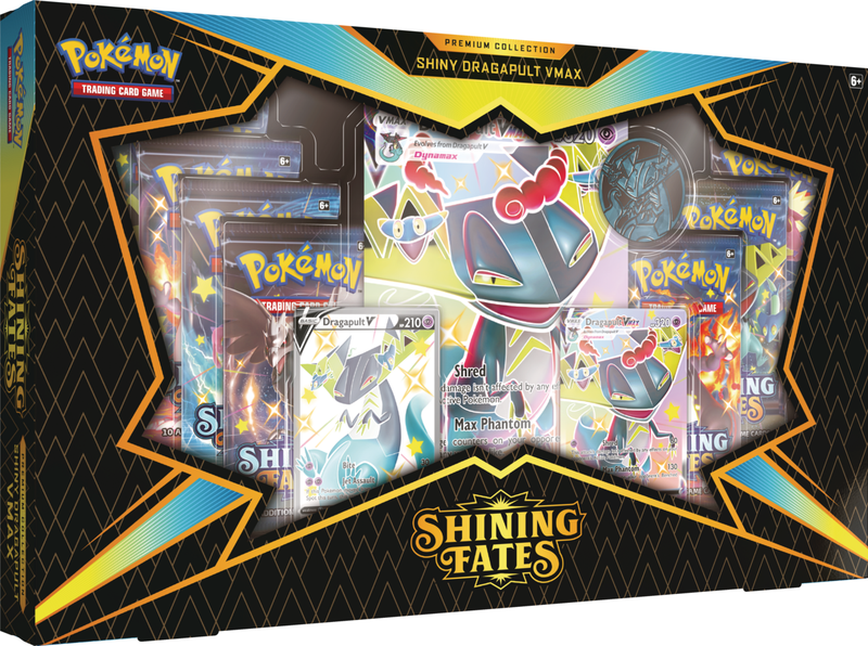 Pokemon TCG Shining Fates Premium Collection Dragapult VMAX