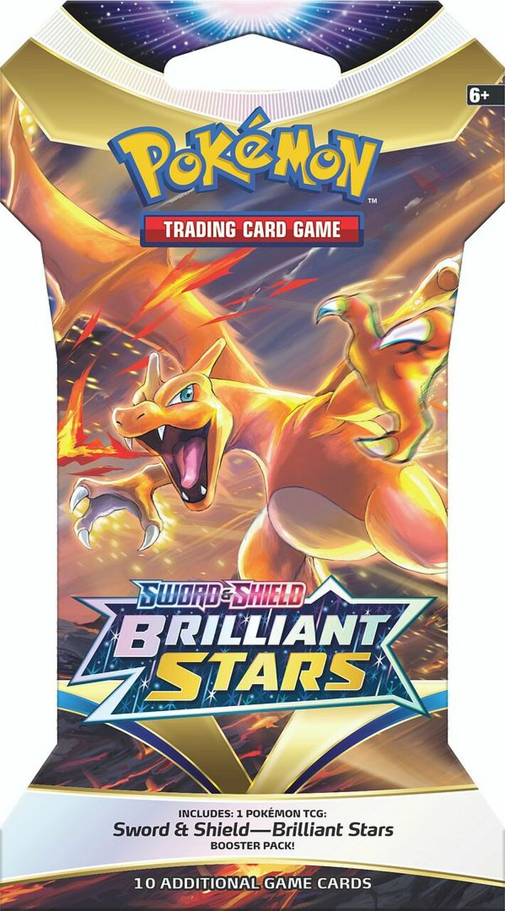 Pokemon TCG: Sword and Shield Brilliant Stars Sleeved Booster Pack