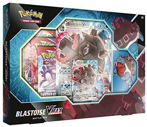 Pokemon TCG: Blastoise VMAX Battle Box - The Hobby Hub