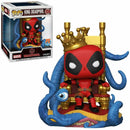 Funko POP! Deluxe - Marvel Heroes: King Deadpool On Throne - The Hobby Hub