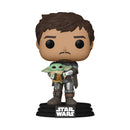Funko POP Star Wars: Mandalorian Mando Holding Child