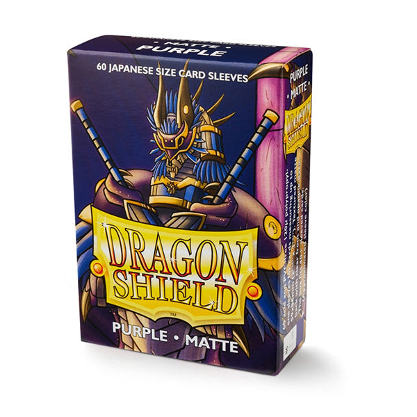 Dragon Shield Sleeves - Matte Purple Japanese Size (60)