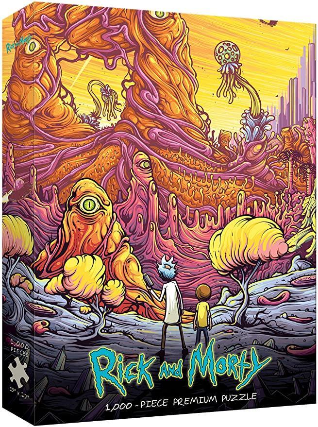 USAopoly Rick and Morty: Into the Rickverse 1000 Piece Puzzle