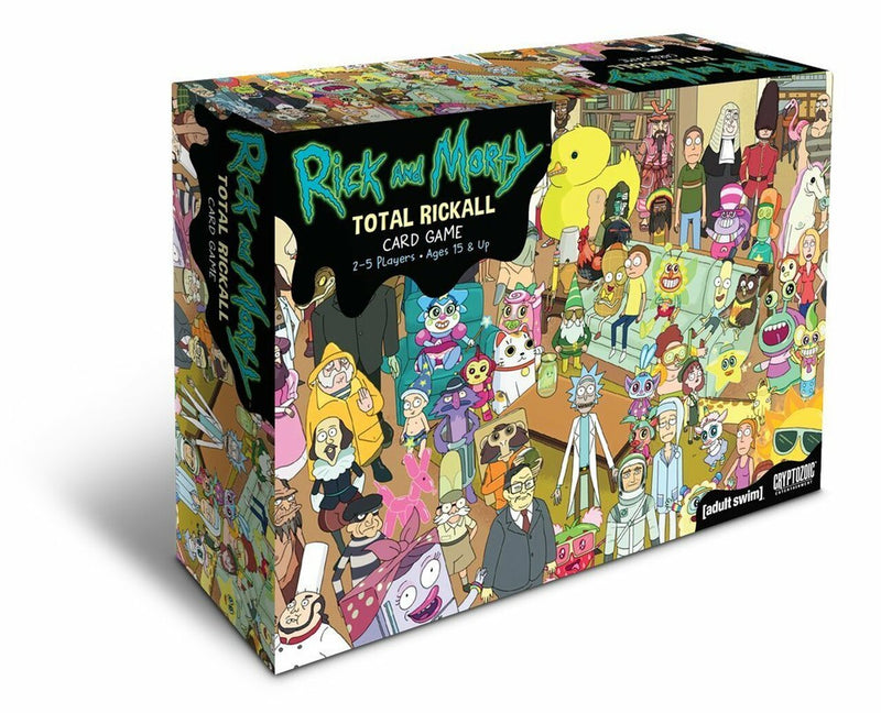 Rick & Morty Total Rickall Cooperative Card Game-Cryptozoic
