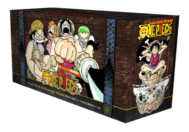 One Piece Graphic Novel Box Set East Blue and Baroque Works Vol. 1