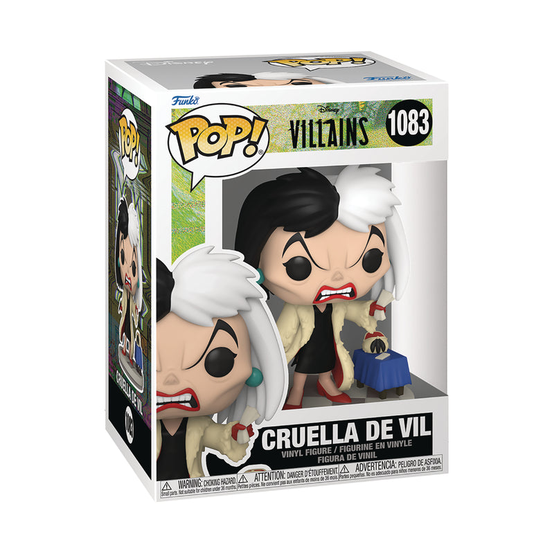 Funko POP Disney Villains - Cruella De Vil