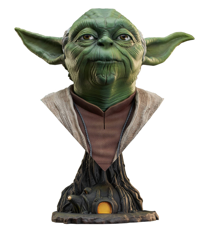 Diamond Select - Star Wars Empire Strikes Back L3D Yoda 1/2 Scale Bust