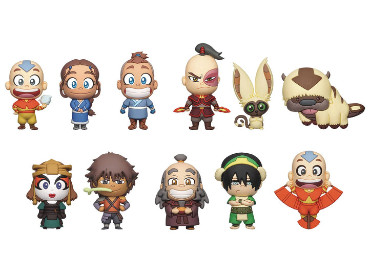 Avatar The Last Airbender Series 1 - 3D Foam Bag Clip