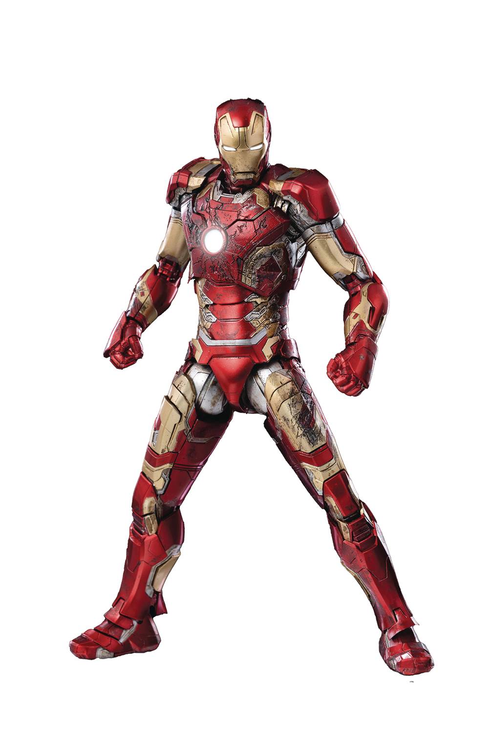 Avengers Infinity Saga Iron Man MK43 Deluxe: Battle Damage