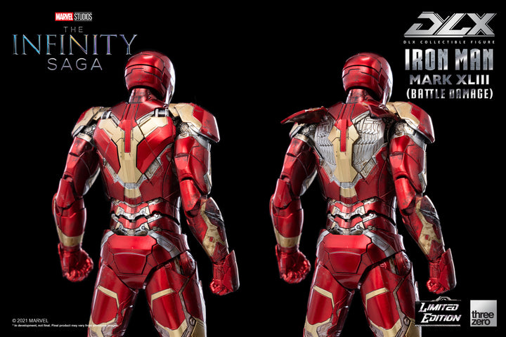 Avengers Infinity Saga Iron Man MK43 Deluxe: Battle Damage
