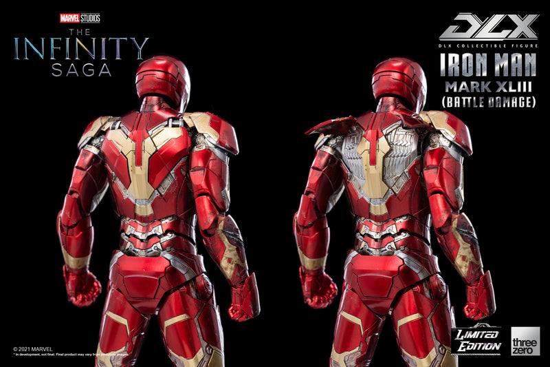 Avengers Infinity Saga Iron Man MK43 Deluxe: Battle Damage