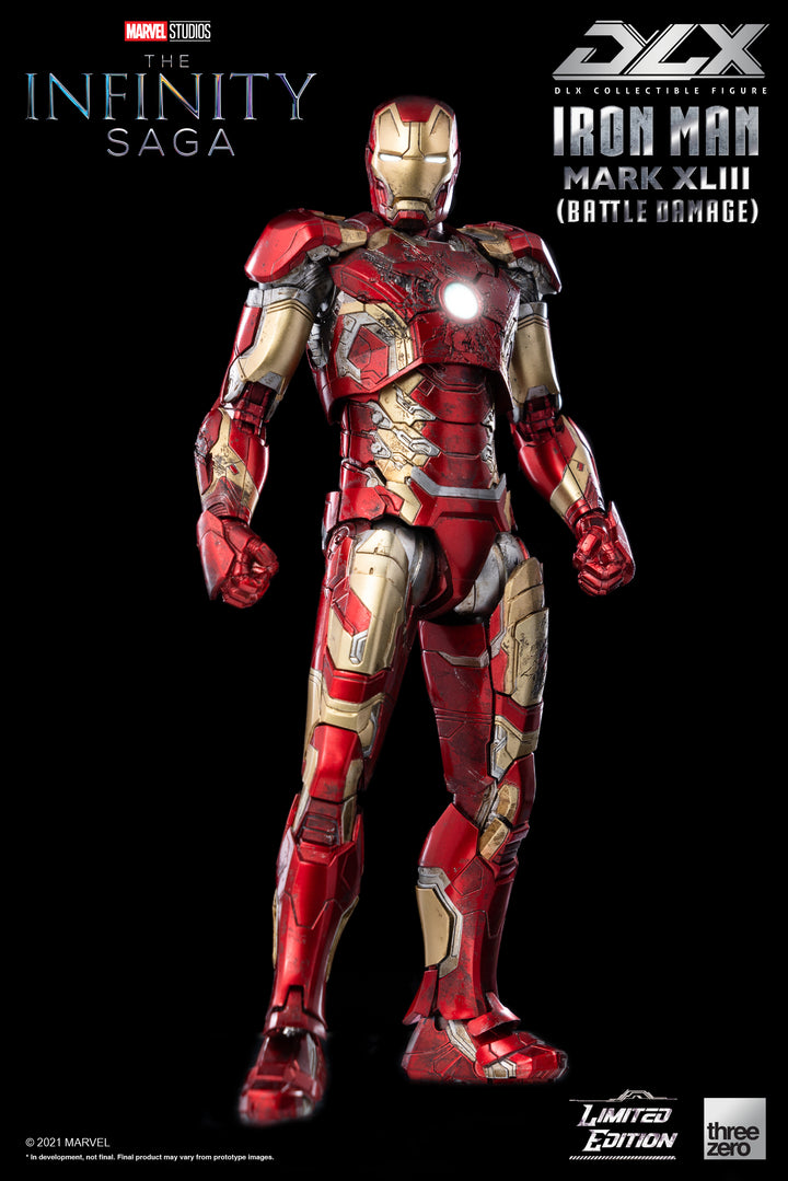 Avengers Infinity Saga Iron Man MK43 Deluxe: Battle Damage