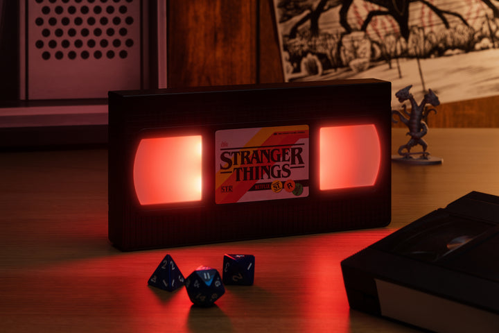 Stranger Things VHS Logo Light